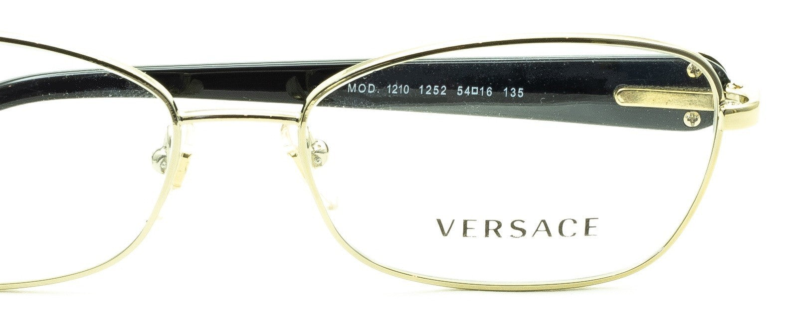 VERSACE 1210 1252 54mm Eyewear FRAMES Glasses RX Optical Eyeglasses New - Italy