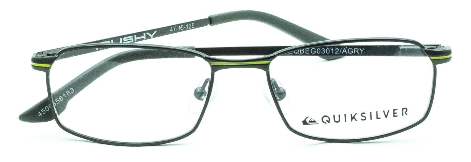Quiksilver EGBEG03012/AGRY Rushy 47mm RX Optical FRAMES Eyewear Glasses - New
