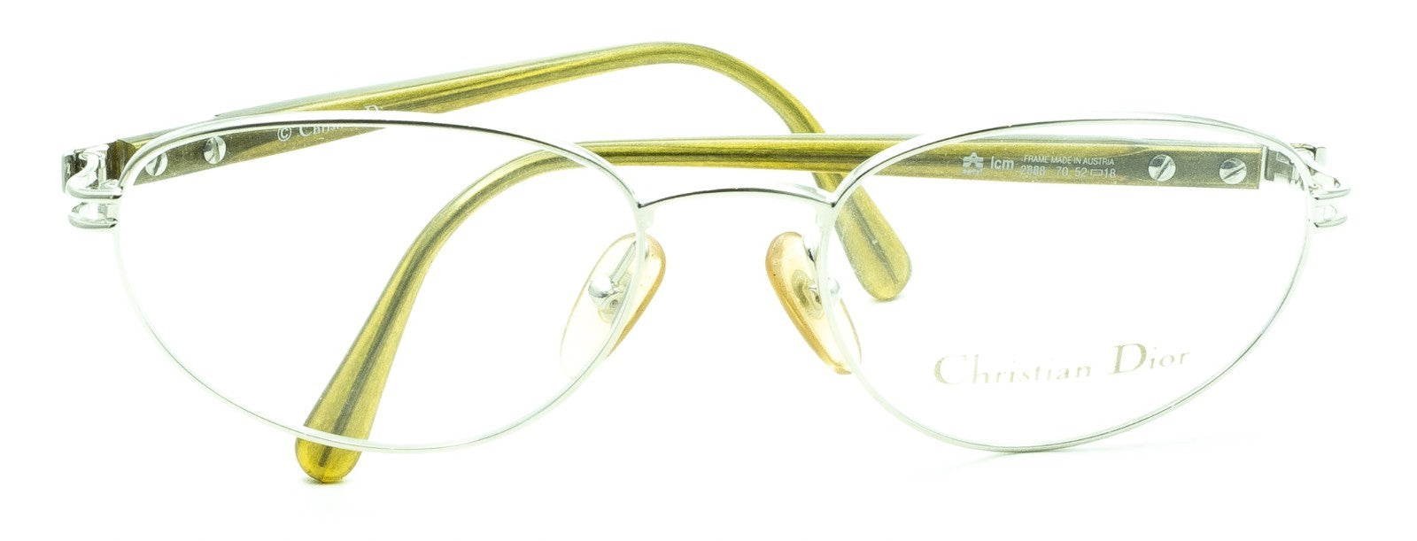 CHRISTIAN DIOR 2888 70 52mm Eyewear Glasses RX Optical FRAMES VINTAGE - Austria