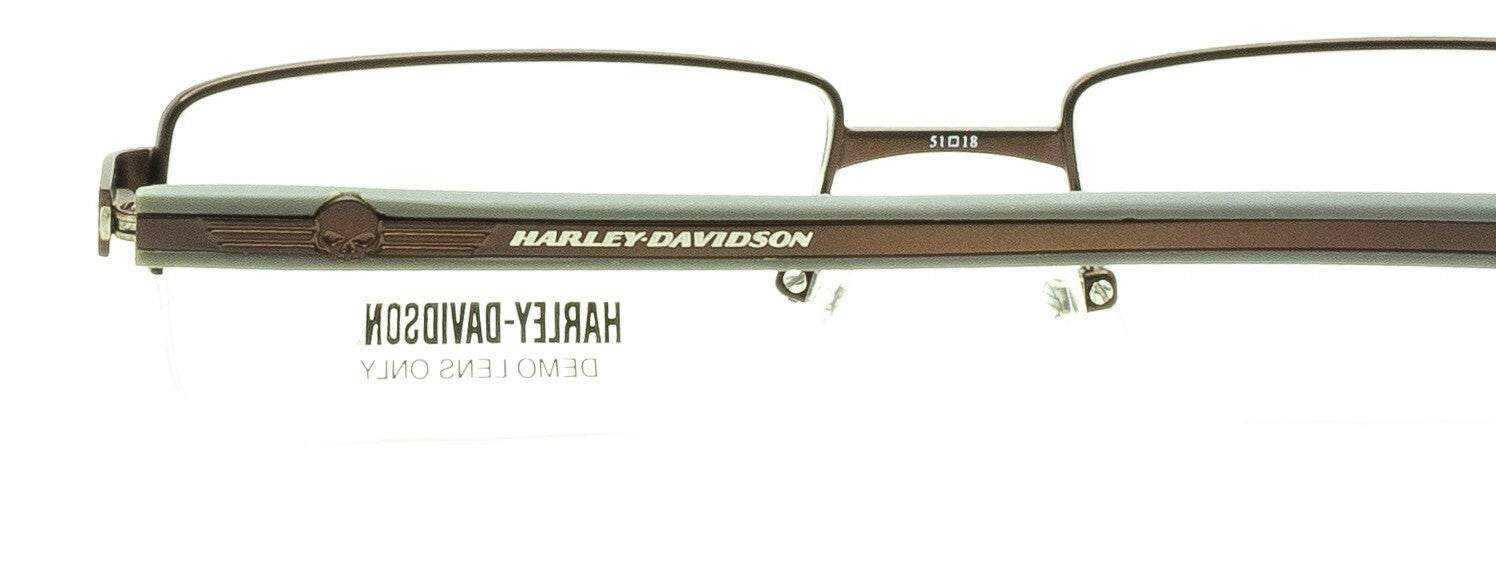 HARLEY-DAVIDSON HD337 SBRN 51mm Eyewear FRAMES RX Optical Glasses - New BNIB