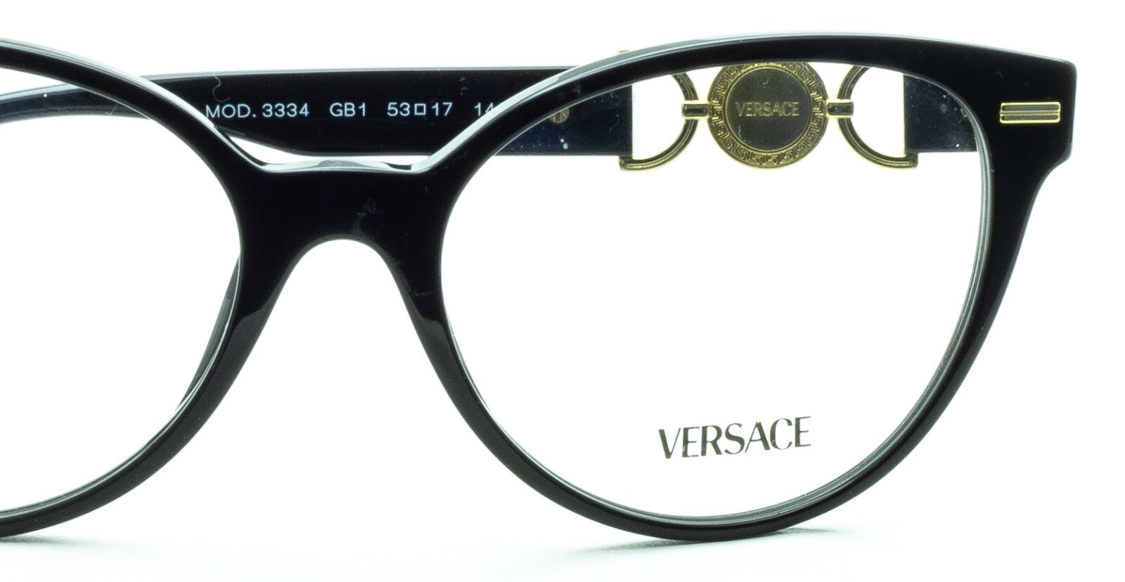 VERSACE MOD 3334 GB1 53mm Eyewear FRAMES Glasses RX Optical Eyeglasses - Italy