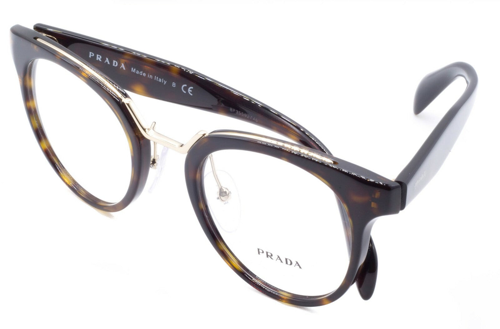 PRADA VPR 03U 2AU-1O1 49mm Eyewear FRAMES RX Optical Eyeglasses Glasses - Italy