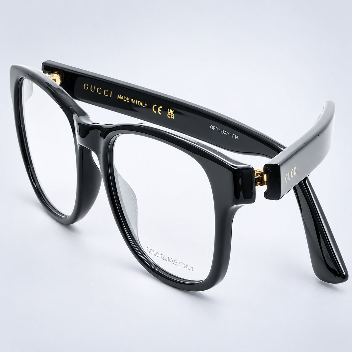 GUCCI GG 1344O 001 53mm Eyewear FRAMES Glasses RX Optical Eyeglasses - New Italy
