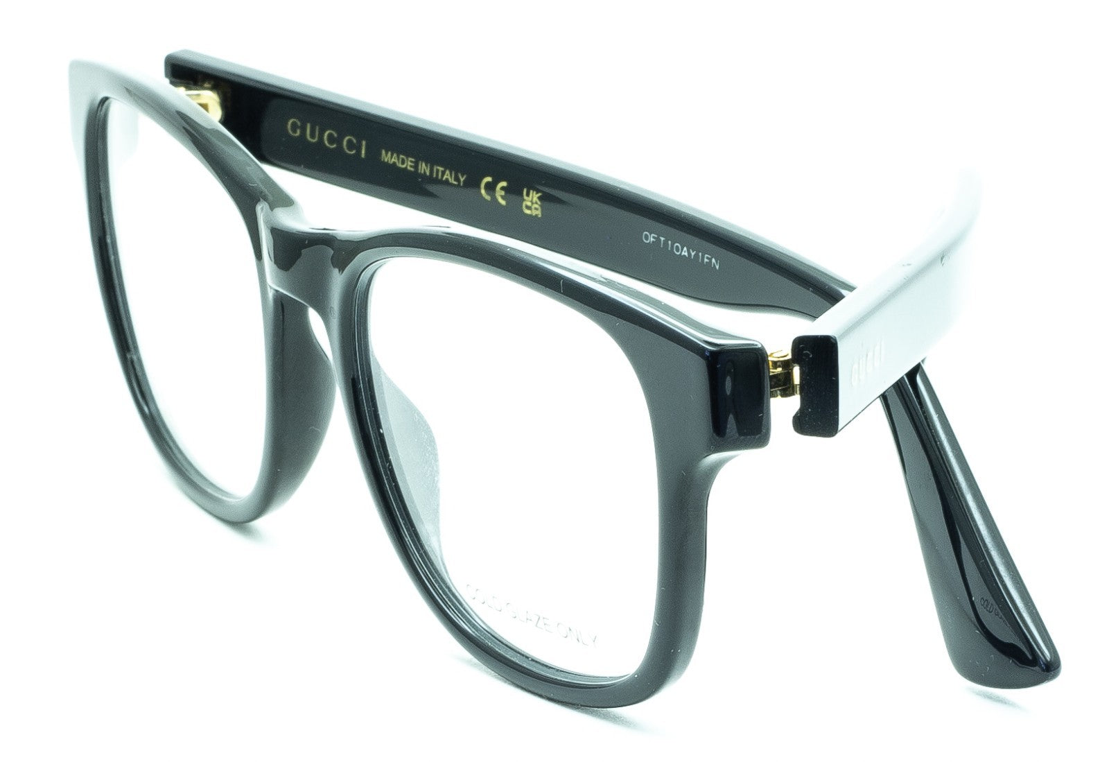 GUCCI GG 1344O 001 53mm Eyewear FRAMES Glasses RX Optical Eyeglasses - New Italy