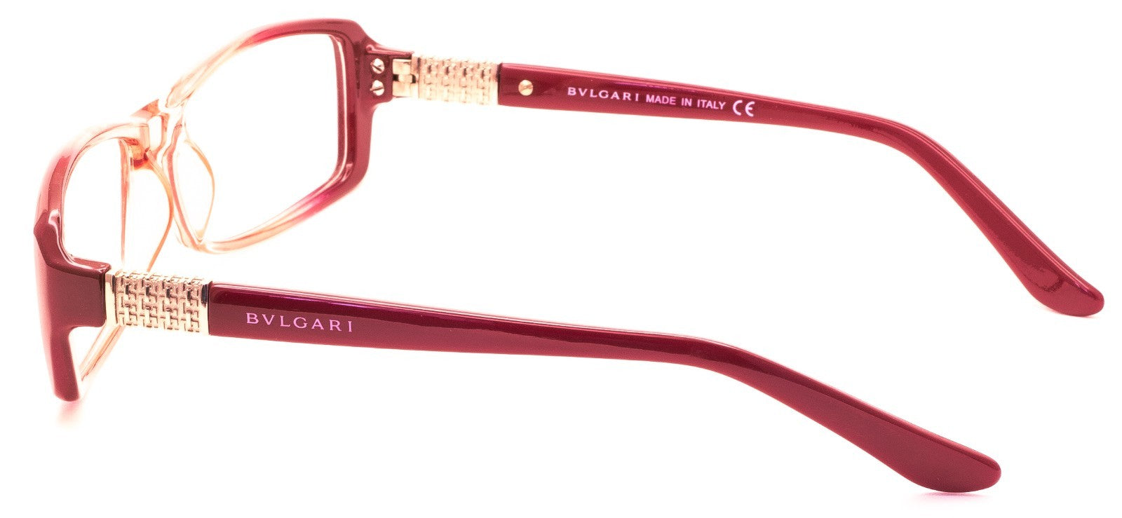 BVLGARI BV001 C4 53mm Eyewear Glasses RX Optical Eyeglasses FRAMES - New Italy