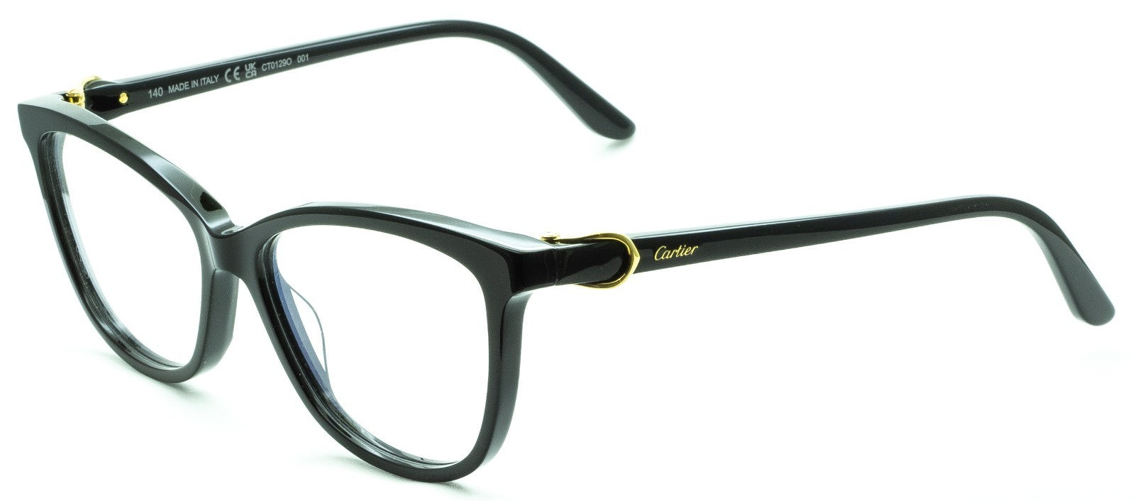 CARTIER C Décor CT0129O 001 53mm Eyewear FRAMES RX Optical France Glasses -Italy