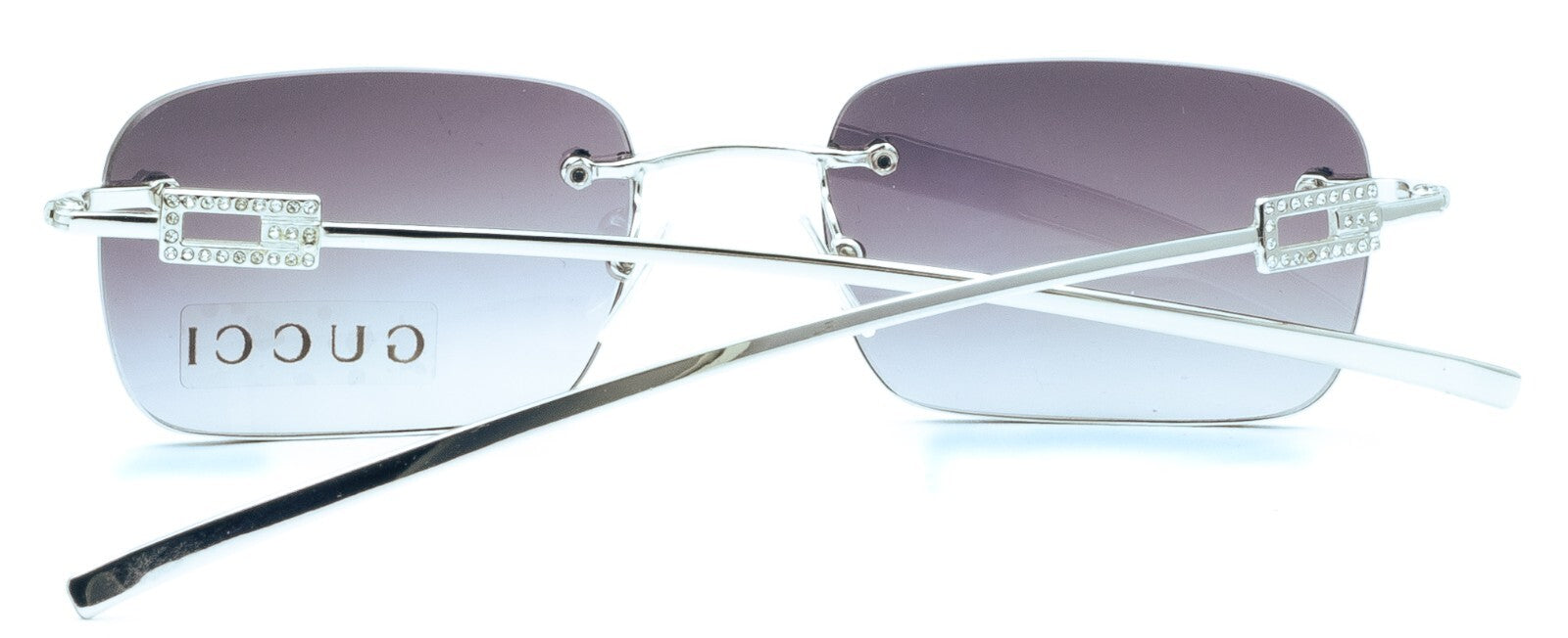 GUCCI GG 1777 STRASS YB7VQ 51mm Vintage Sunglasses Shades Eyewear New - Italy