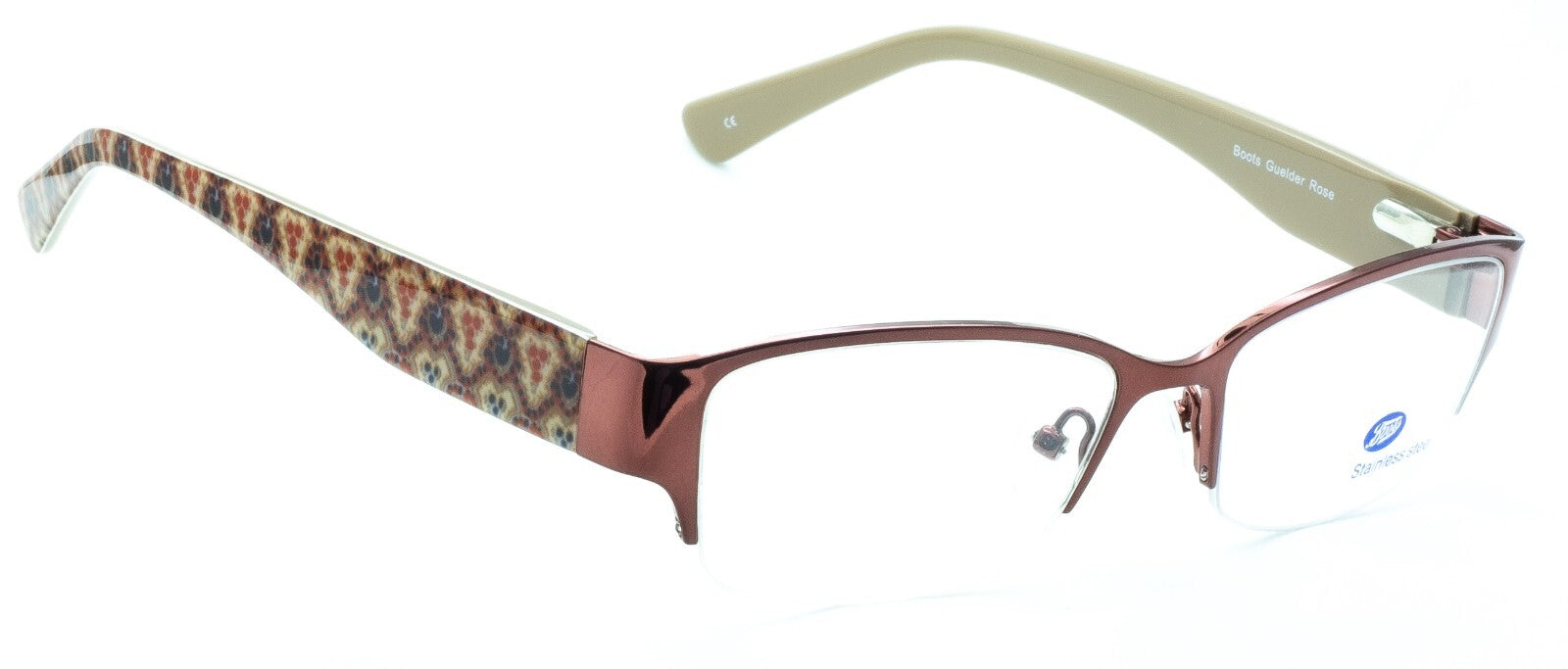 BOOTS Guelder Rose Red 52mm Eyewear FRAMES RX Optical Glasses Eyeglasses - New