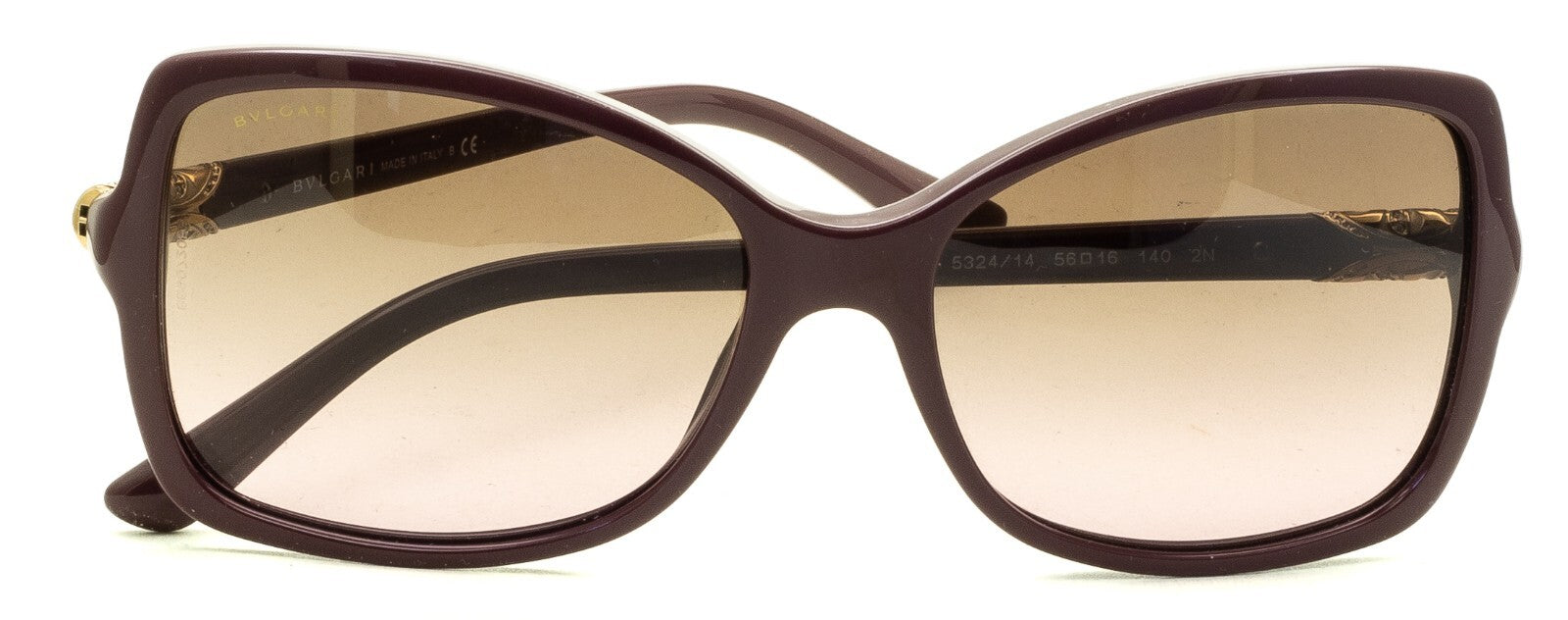 BVLGARI 8139-B 5324/14 2N 56mm Sunglasses Shades Eyewear Frames - New Italy