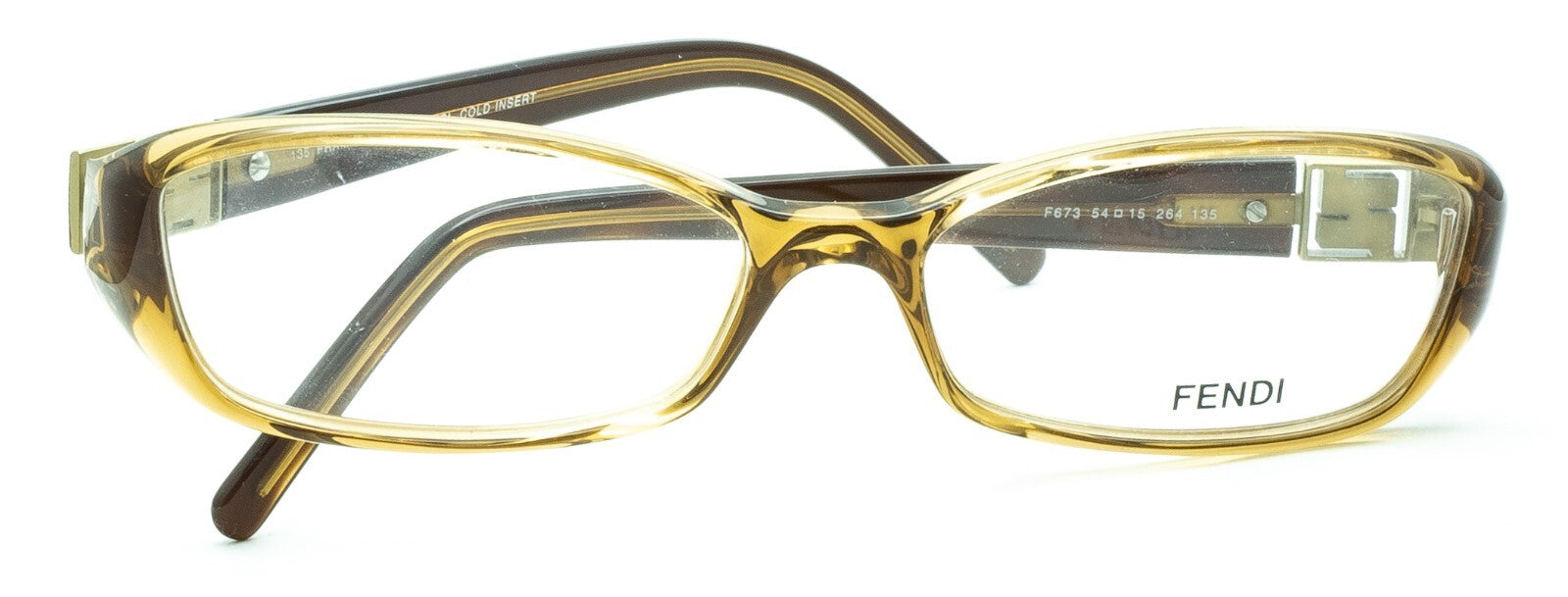 FENDI F673 264 54mm Eyewear RX Optical FRAMES Glasses Eyeglasses - BNIB Italy