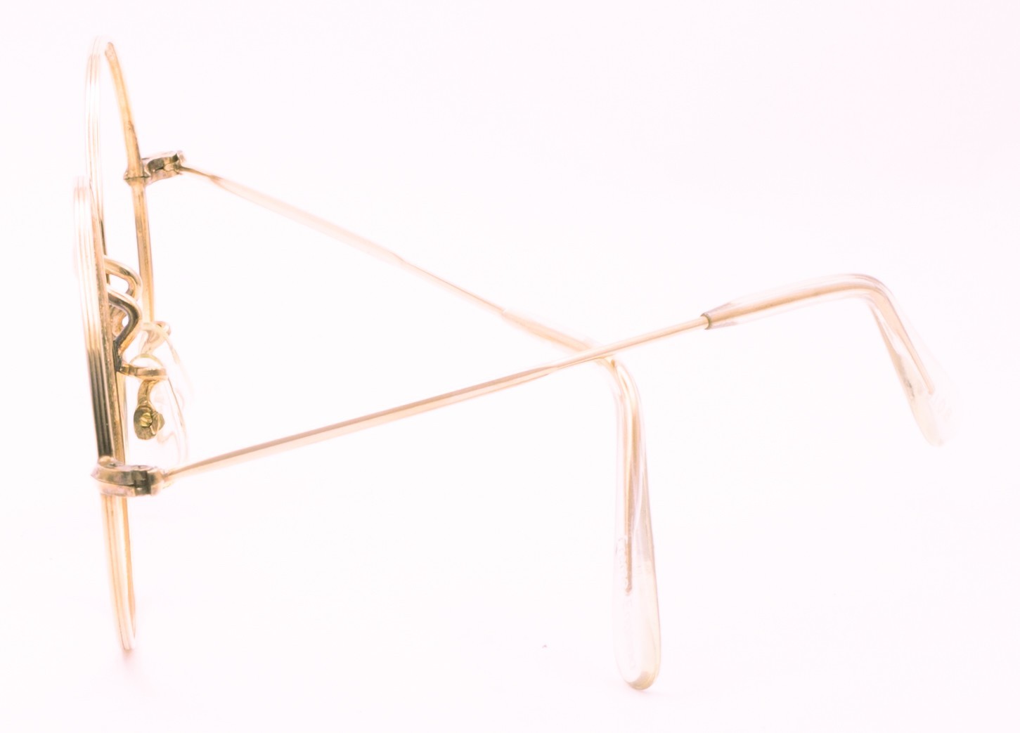 B.O.I.C. (SAVILE ROW) Rose Gold 47x22mm True Round FRAMES RX Optical Glasses NOS