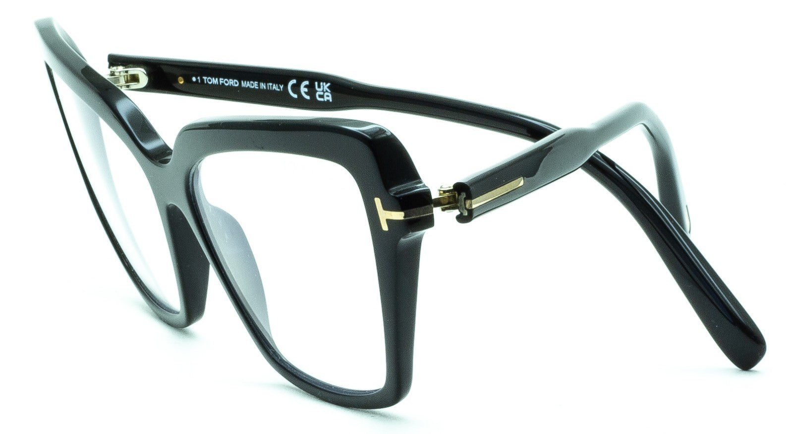 TOM FORD TF5948-B 001 55mm Blue Block Glasses Frames Eyewear RX - New BNIB Italy