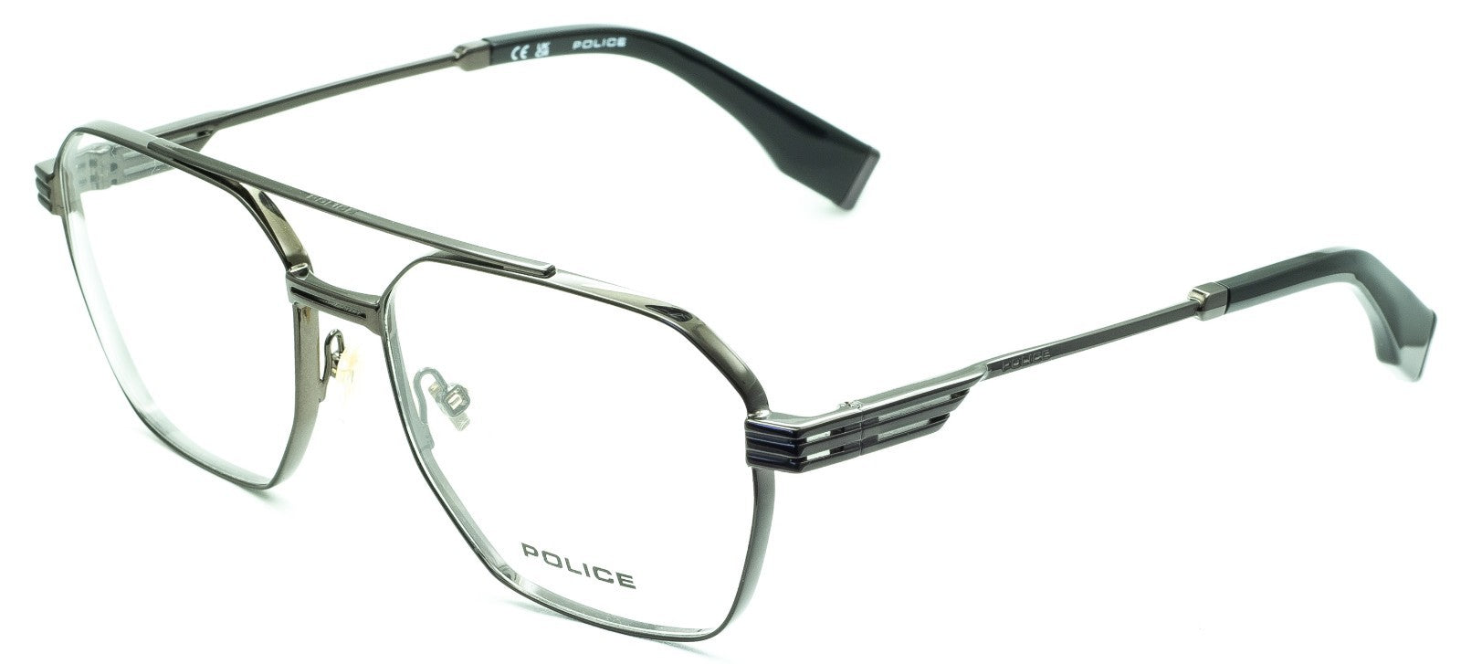 POLICE MERCURY 3 VPL Q76 COL. 0672 58mm Eyewear FRAMES Glasses RX Optical - New