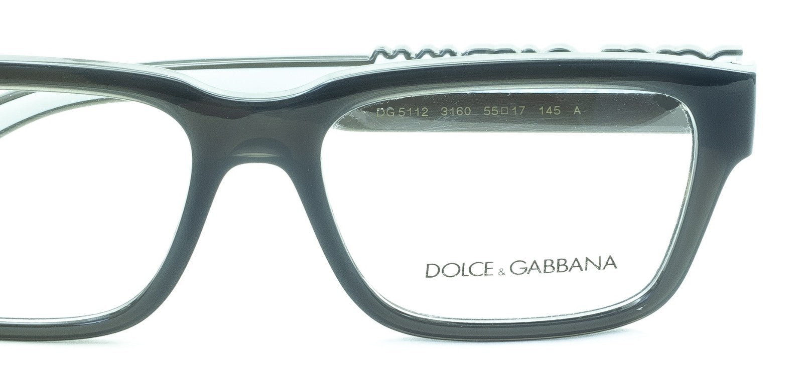 Dolce & Gabbana DG 5112 3160 55mm Eyeglasses RX Optical Glasses Frames New Italy
