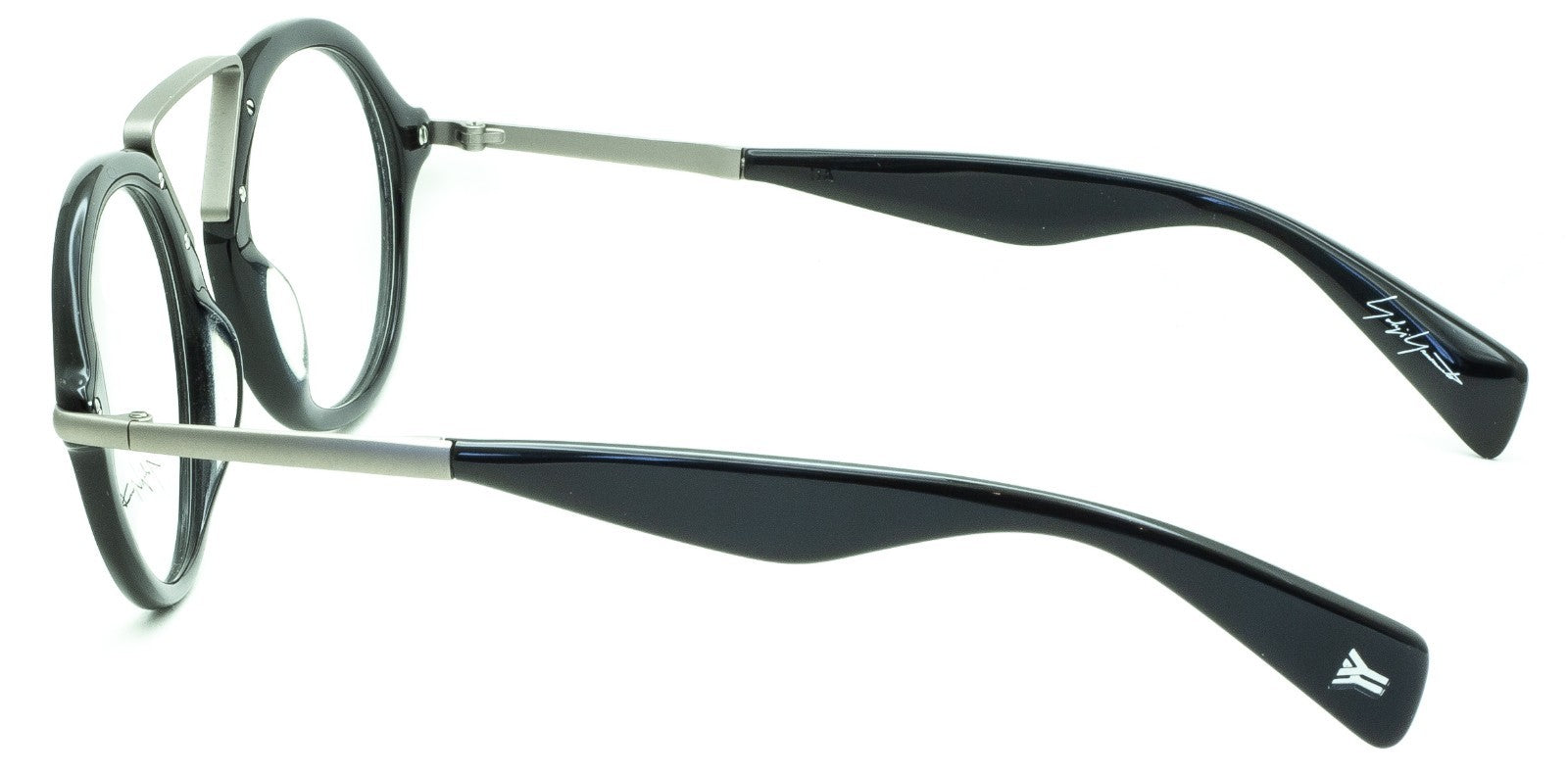 YOHJI YAMAMOTO YY1017 019 49mm Eyewear Eyeglasses Frames RX Optical - New France