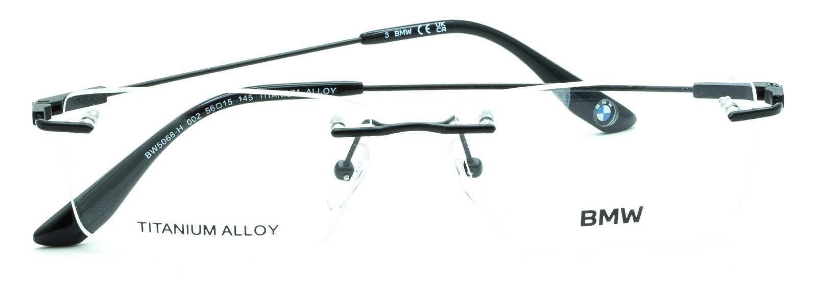 BMW BW5066-H 002 56mm RX Optical Frames Glasses Eyewear Eyeglasses - New Italy