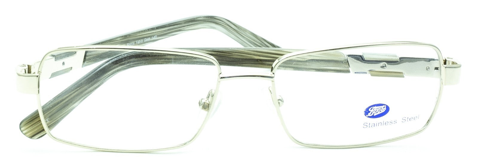 BOOTS Fabio Gold 54mm Eyewear FRAMES RX Optical Glasses Eyeglasses - New TRUSTED