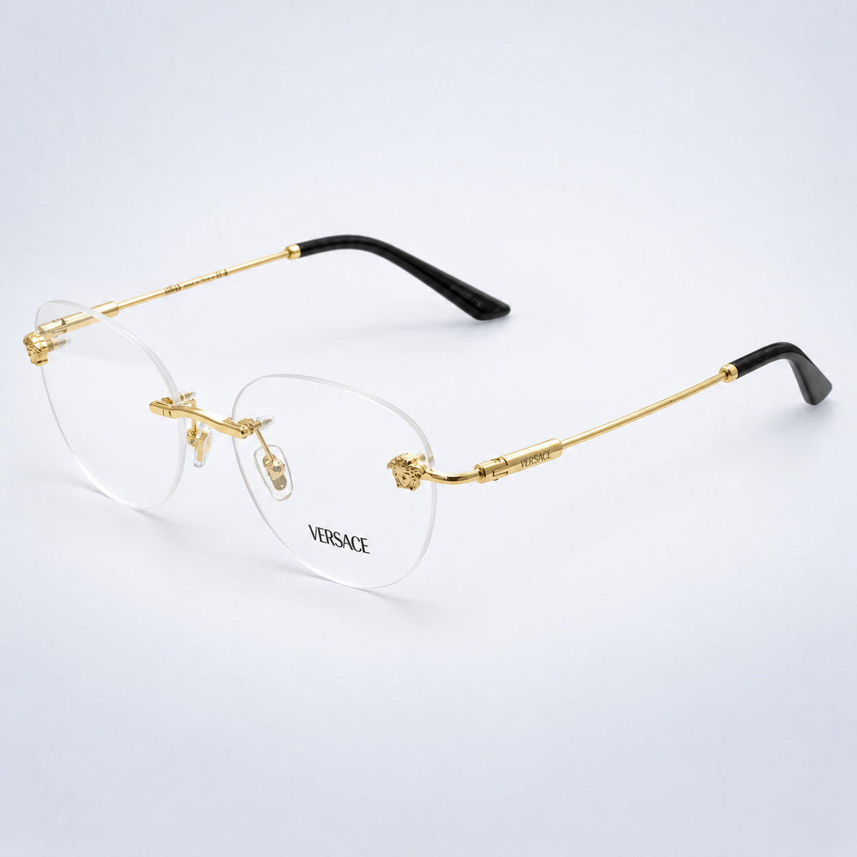 VERSACE MOD 1305 1002 55mm Eyewear FRAMES RX Optical Eyeglasses New - Italy