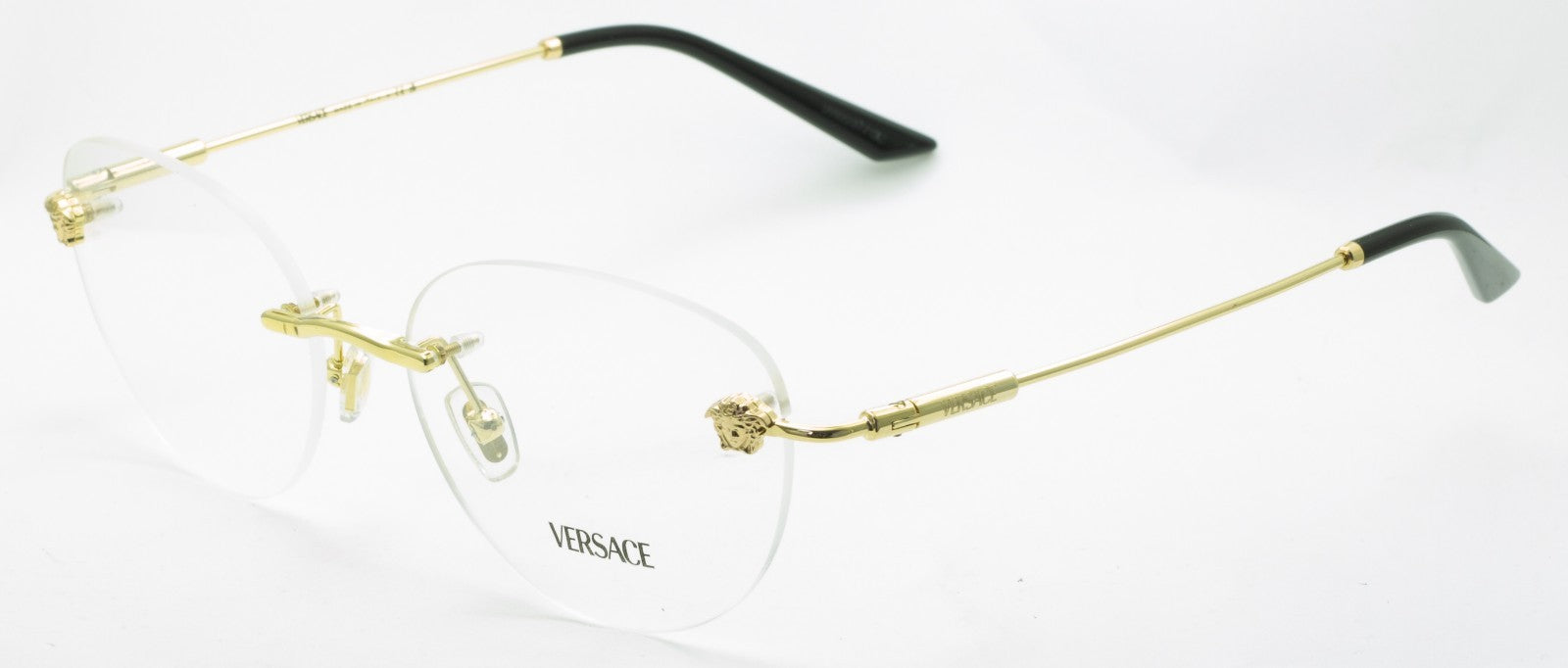 VERSACE MOD 1305 1002 55mm Eyewear FRAMES RX Optical Eyeglasses New - Italy