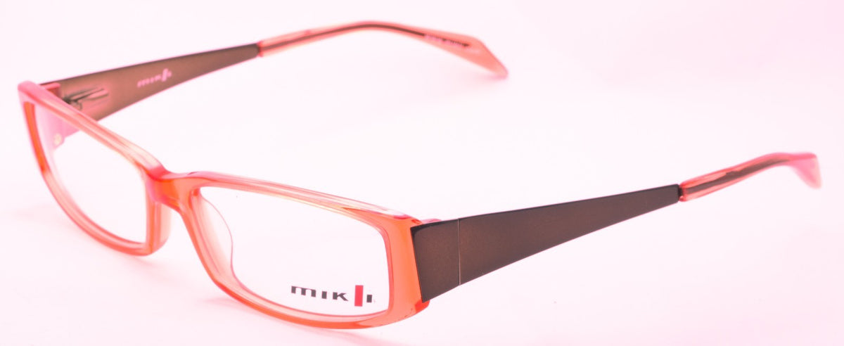 MIKLI M0613 03 Clear Red 54mm Eyewear RX Optical FRAMES Glasses Eyeglasses - New