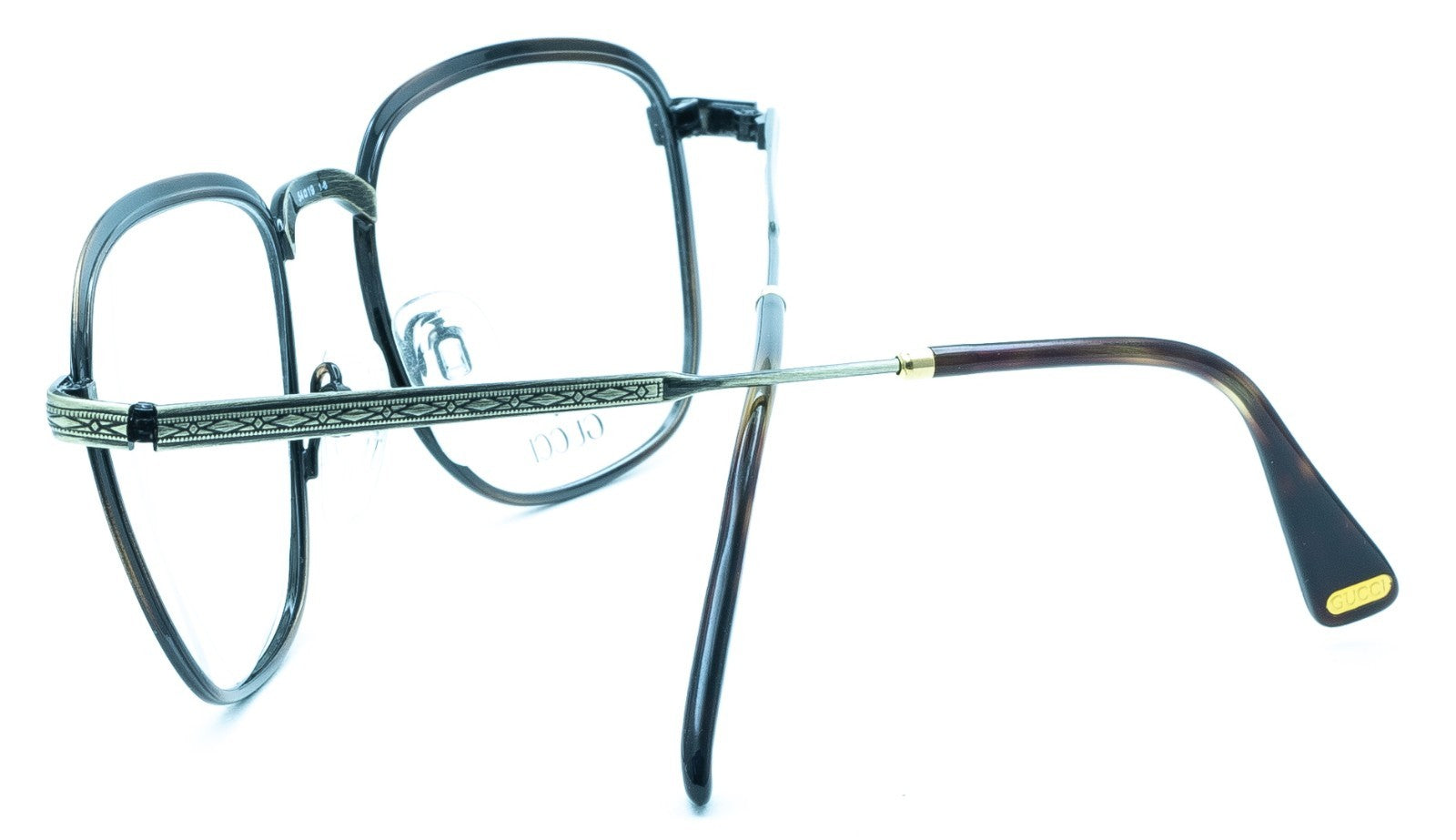 GUCCI GG 1225 20Q 54mm Vintage Eyewear FRAMES RX Optical Eyeglasses - New Italy