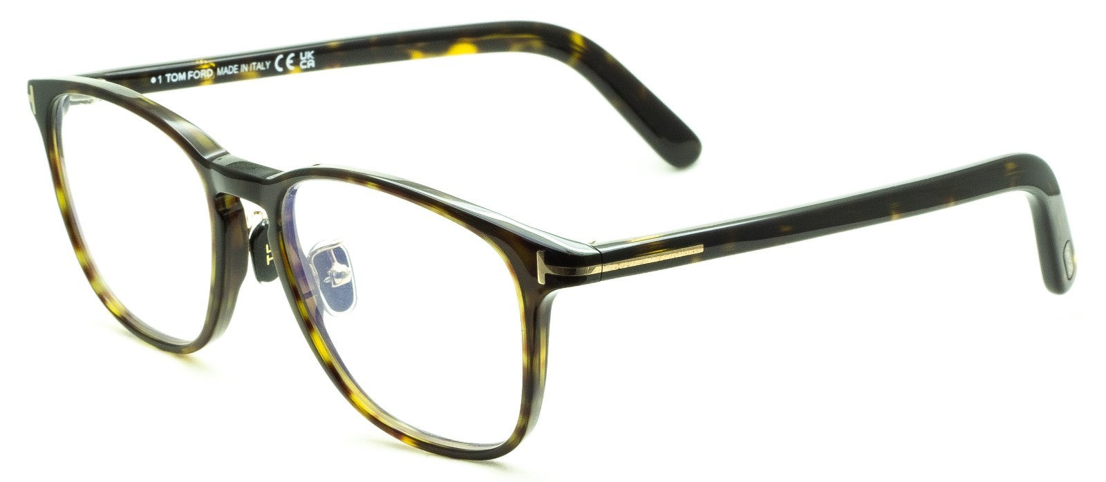 TOM FORD TF5918-D-B 052 52mm Blue Block Glasses Frames Eyewear RX - New Italy