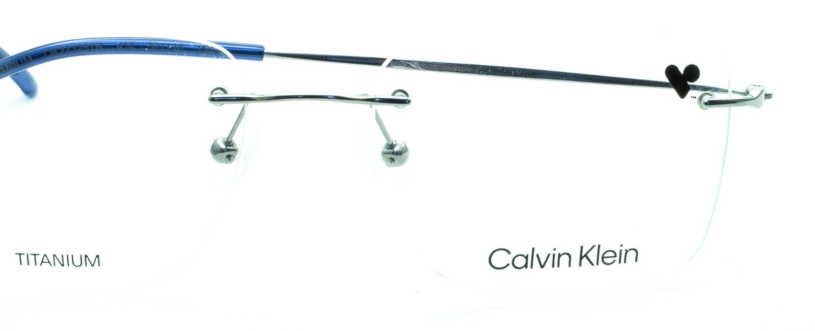 CALVIN KLEIN CKJ22125TB 414 52mm Titanium Eyewear RX Optical FRAMES Glasses New