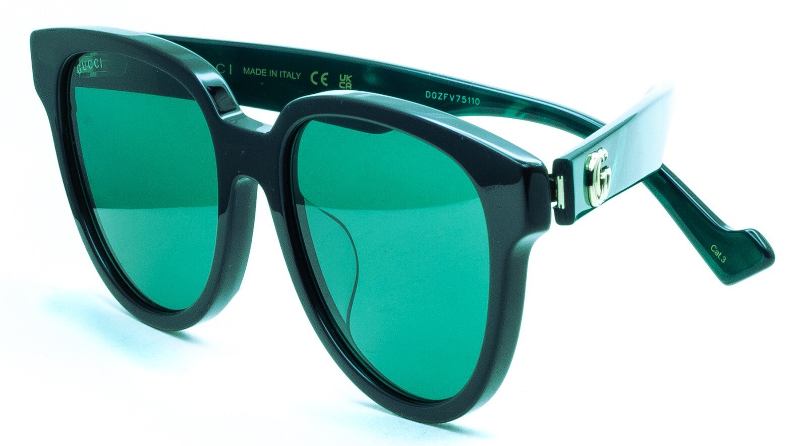 GUCCI GG0960SA 001 55mm Sunglasses Shades Designer Eyewear Frames New BNIB-Italy