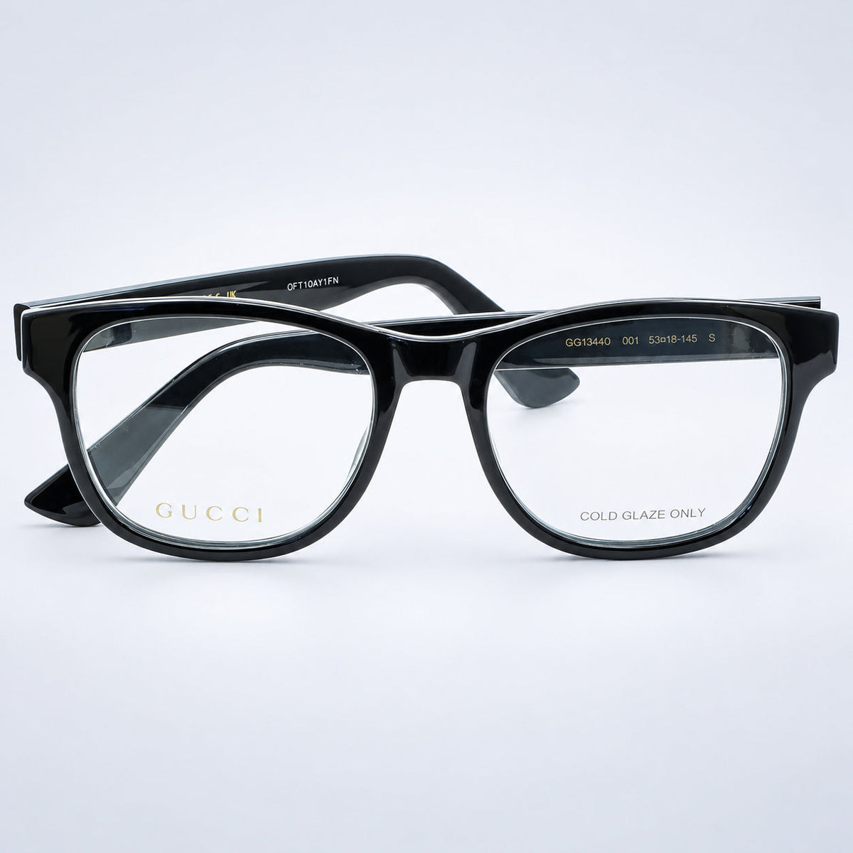 GUCCI GG 1344O 001 53mm Eyewear FRAMES Glasses RX Optical Eyeglasses - New Italy