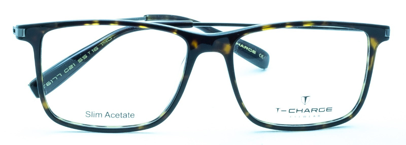 T-CHARGE T6177 G21 55mm Slim Glasses Frames RX Optical Eyeglasses Eyewear - New