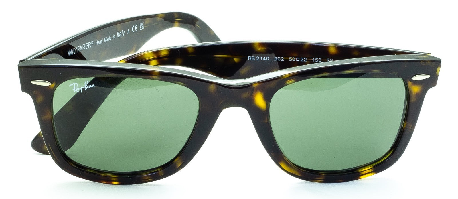 RAYBAN RB 4340 902 3N 50mm Wayfarer Sunglasses Shades Eyewear New BNIB - Italy