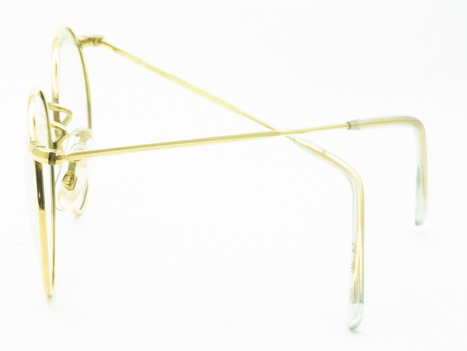 Hilton Classic 1 (SAVILE ROW) Panto Gold 47x20mm FRAMES RX Optical Glasses - NOS