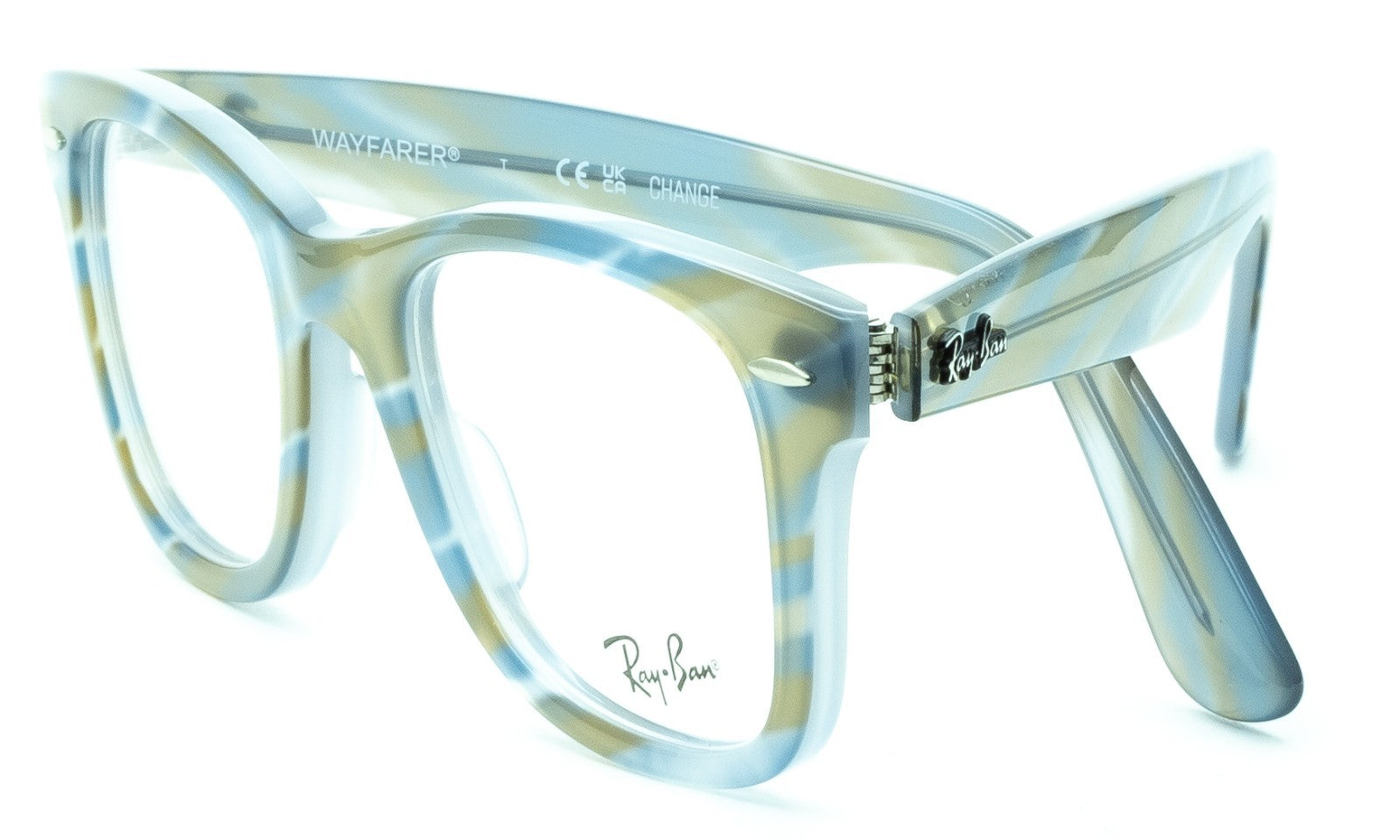 RAYBAN RAY BAN Wayfarer Change RB 4340V 8382 50mm RX Optical Frames Glasses -New