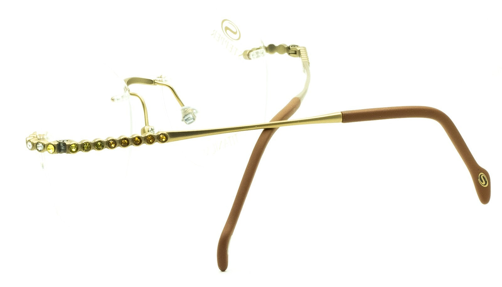 STEPPER SI-98592 F014 52mm Titanium Eyewear FRAMES RX Optical Eyeglasses Glasses