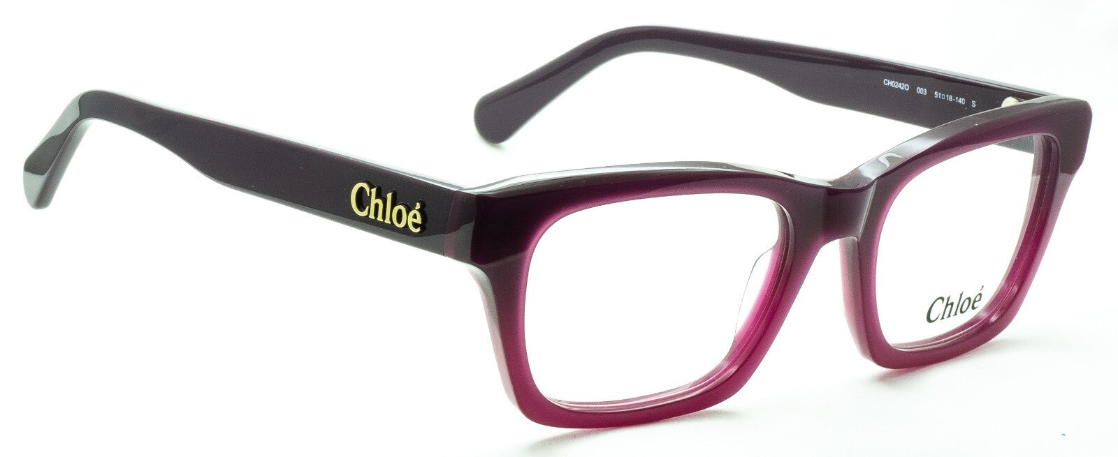 Chloe CH 0242O 003 51mm FRAMES Glasses RX Optical Eyewear Eyeglasses New - Italy