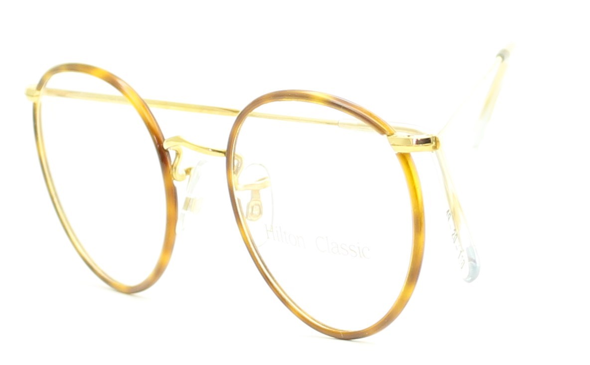 HILTON CLASSIC 1 (SAVILE ROW) Panto Blond 47x22mm Eyewear RX Optical - New NOS