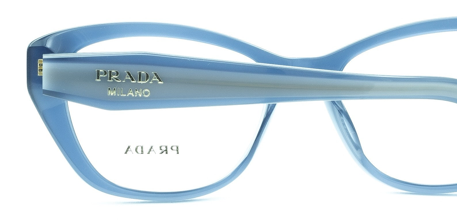 PRADA VPR 19W 07Q-1O1 53mm Eyewear FRAMES RX Optical Eyeglasses Glasses - Italy