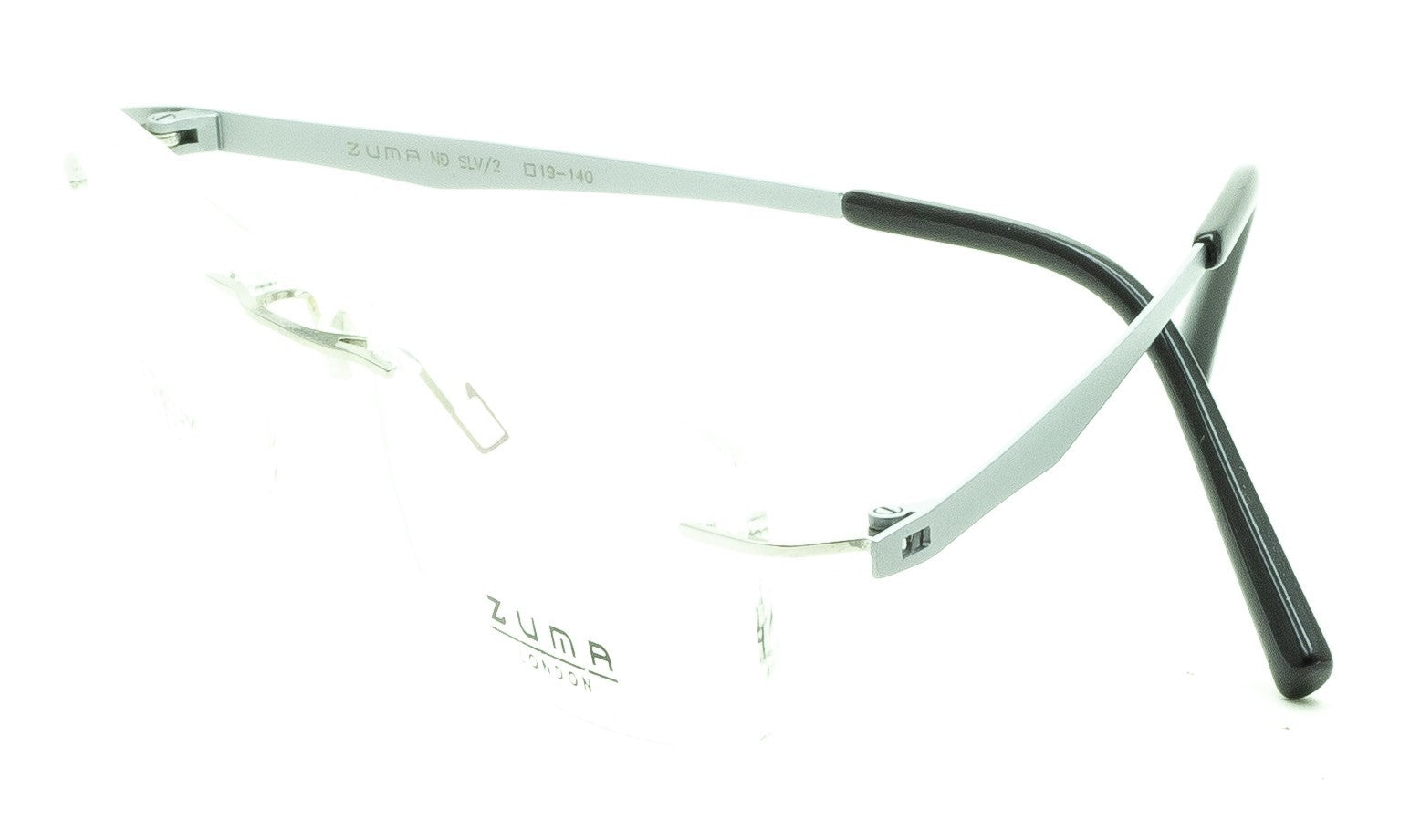 ZUMA LONDON 414 ND SLV/2 53mm Titanium Eyewear FRAMES RX Optical Eyeglasses -New