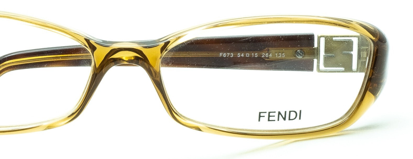 FENDI F673 264 54mm Eyewear RX Optical FRAMES Glasses Eyeglasses - BNIB Italy