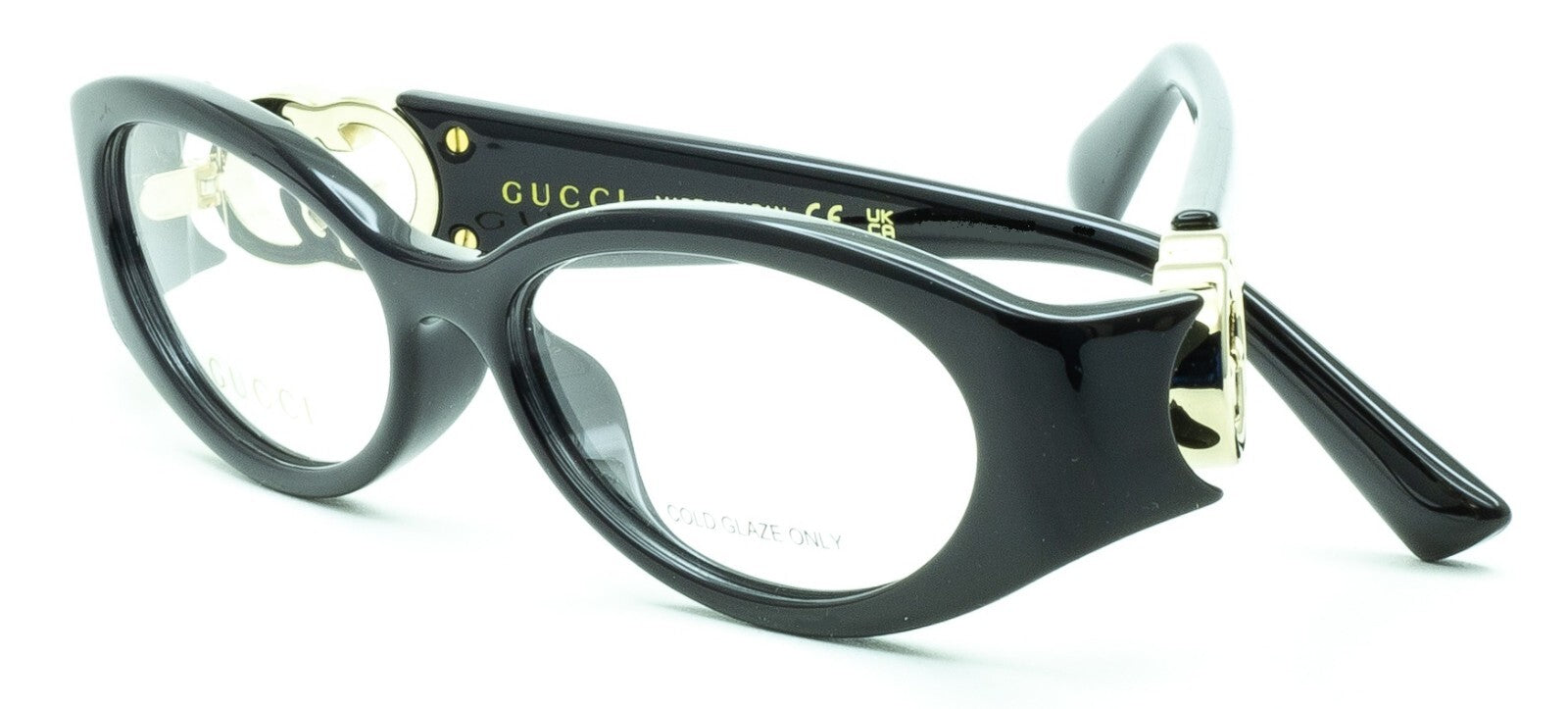 GUCCI GG 1693O 001 52mm Eyewear FRAMES Glasses RX Optical Eyeglasses - New Japan