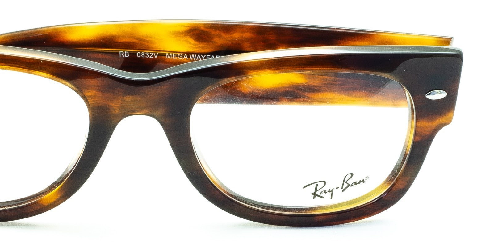 RAY BAN MEGA WAYFARER II RB 0832V 2144 52mm RX Optical FRAMES Eyewear Glasses