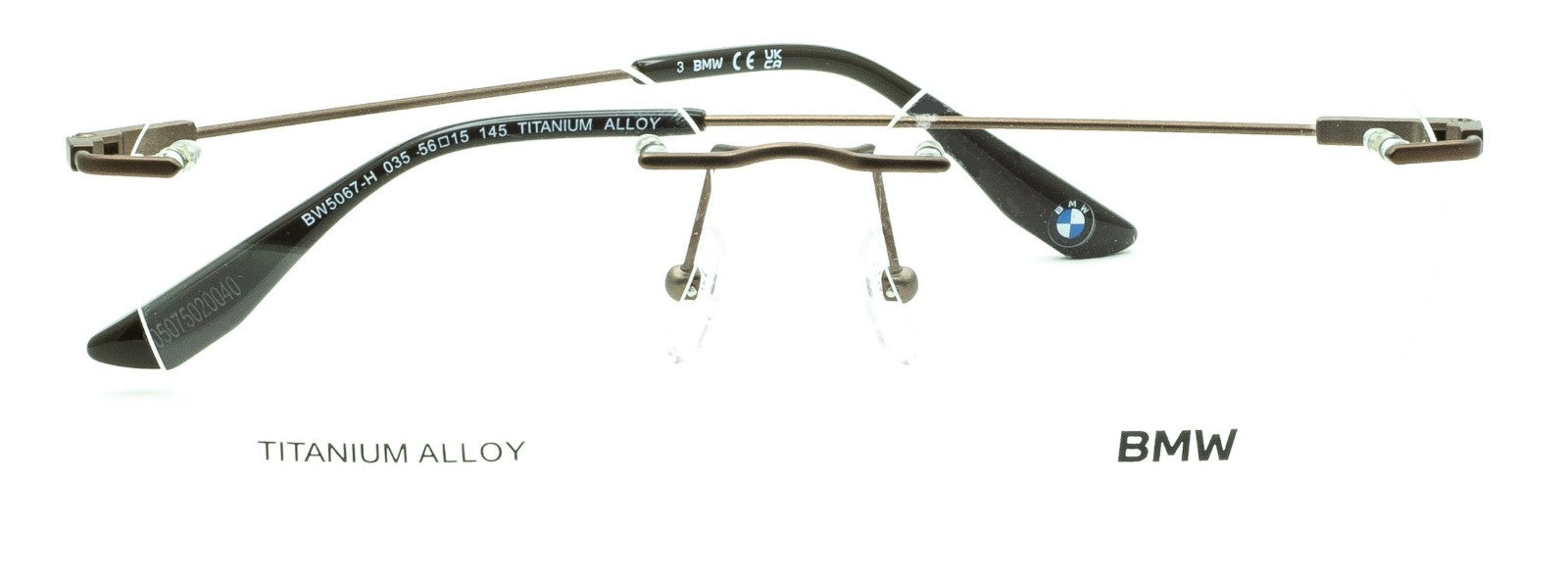 BMW BW5067-H 035 56mm RX Optical Frames Glasses Eyewear Eyeglasses - New Italy