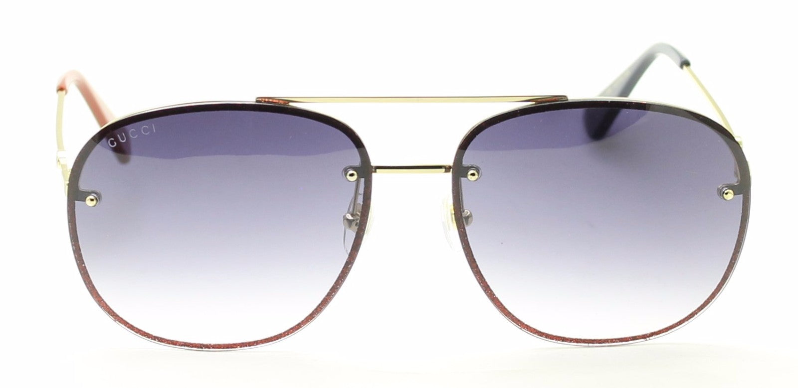 GUCCI GG 0227S 006 62mm Pilot Sunglasses Shades Eyewear Frames - New Japan