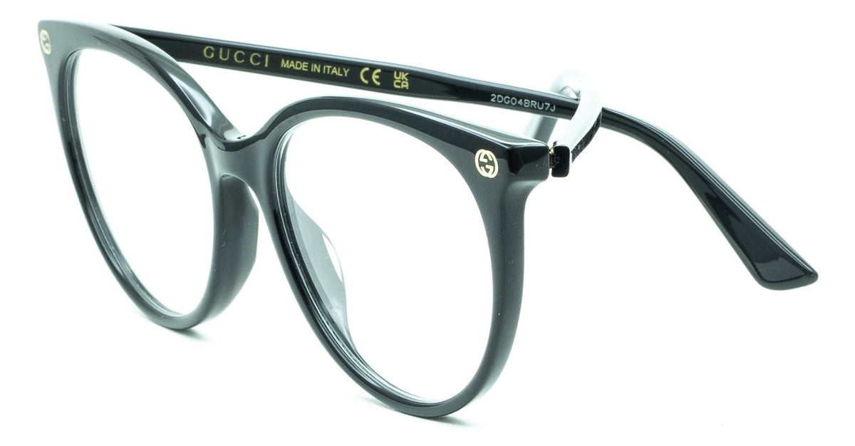 GUCCI GG 0093O 001 53mm Eyewear FRAMES Glasses RX Optical Eyeglasses New - Italy