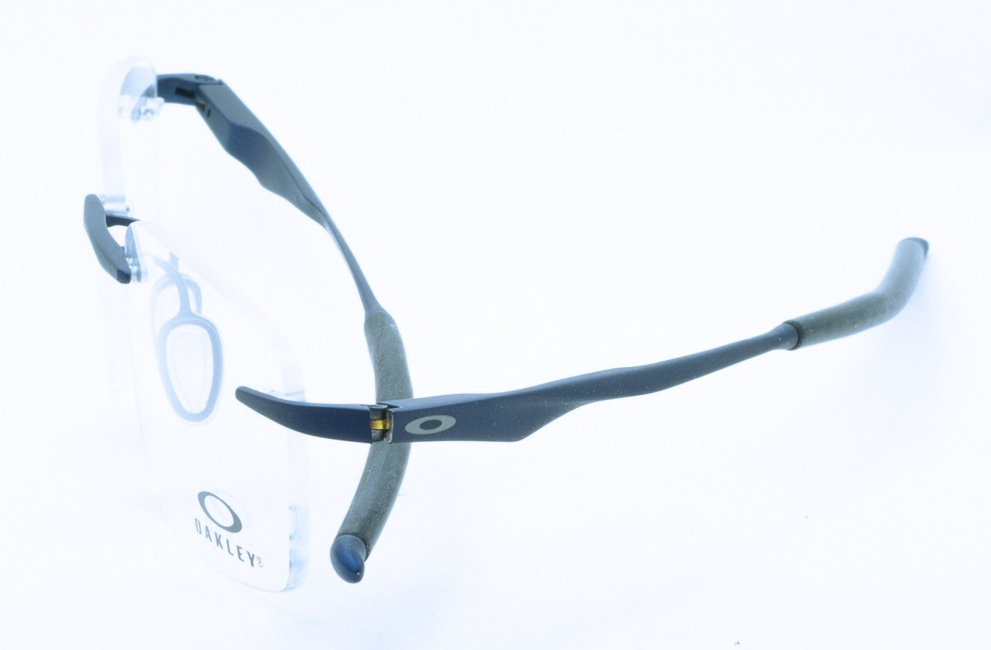 OAKLEY WINGFOLD EVR OX5118-0453 53mm Blue Eyewear FRAMES RX Optical Glasses New