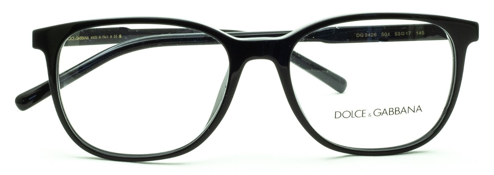 Dolce & Gabbana DG 3426 501 53mm Eyeglasses RX Optical Glasses Frames New -Italy