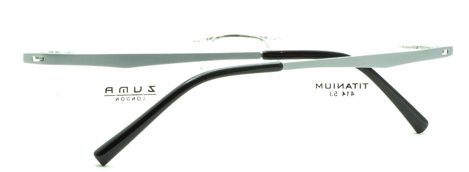 ZUMA LONDON 414 ND SLV/2 53mm Titanium Eyewear FRAMES RX Optical Eyeglasses -New