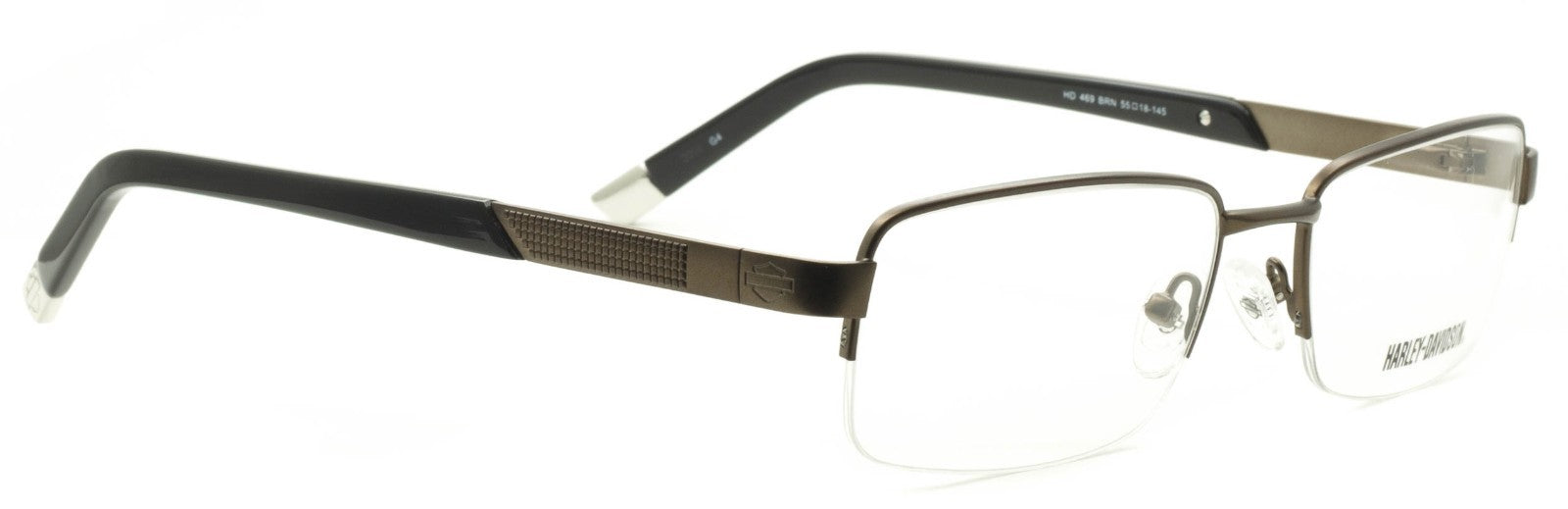 HARLEY-DAVIDSON HD 469 BRN Eyewear FRAMES RX Optical Eyeglasses Glasses New BNIB