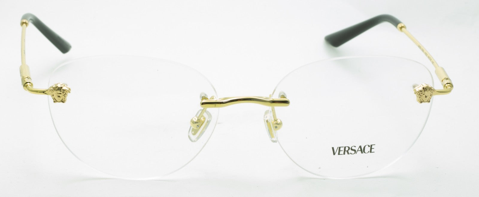 VERSACE MOD 1305 1002 55mm Eyewear FRAMES RX Optical Eyeglasses New - Italy