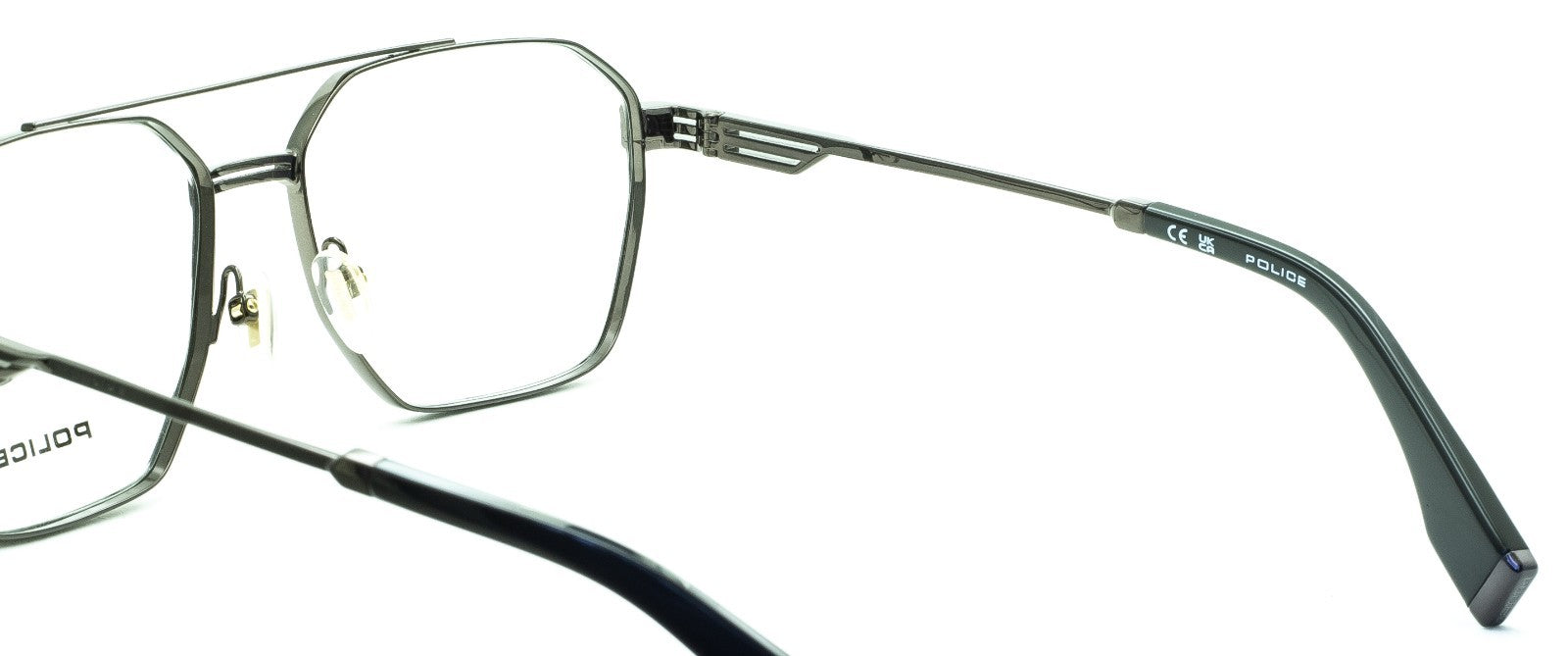 POLICE MERCURY 3 VPL Q76 COL. 0672 58mm Eyewear FRAMES Glasses RX Optical - New